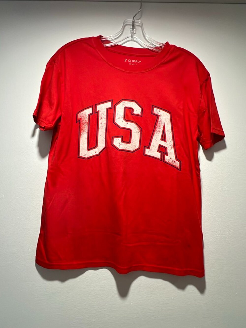 Z supply Top Women Size Xs Red